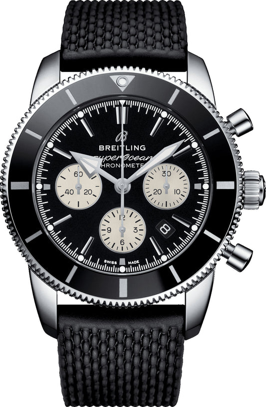 Breitling Watch Superocean Heritage II B01 Chronograph 44 Rubber Aero Classic Pushbutton