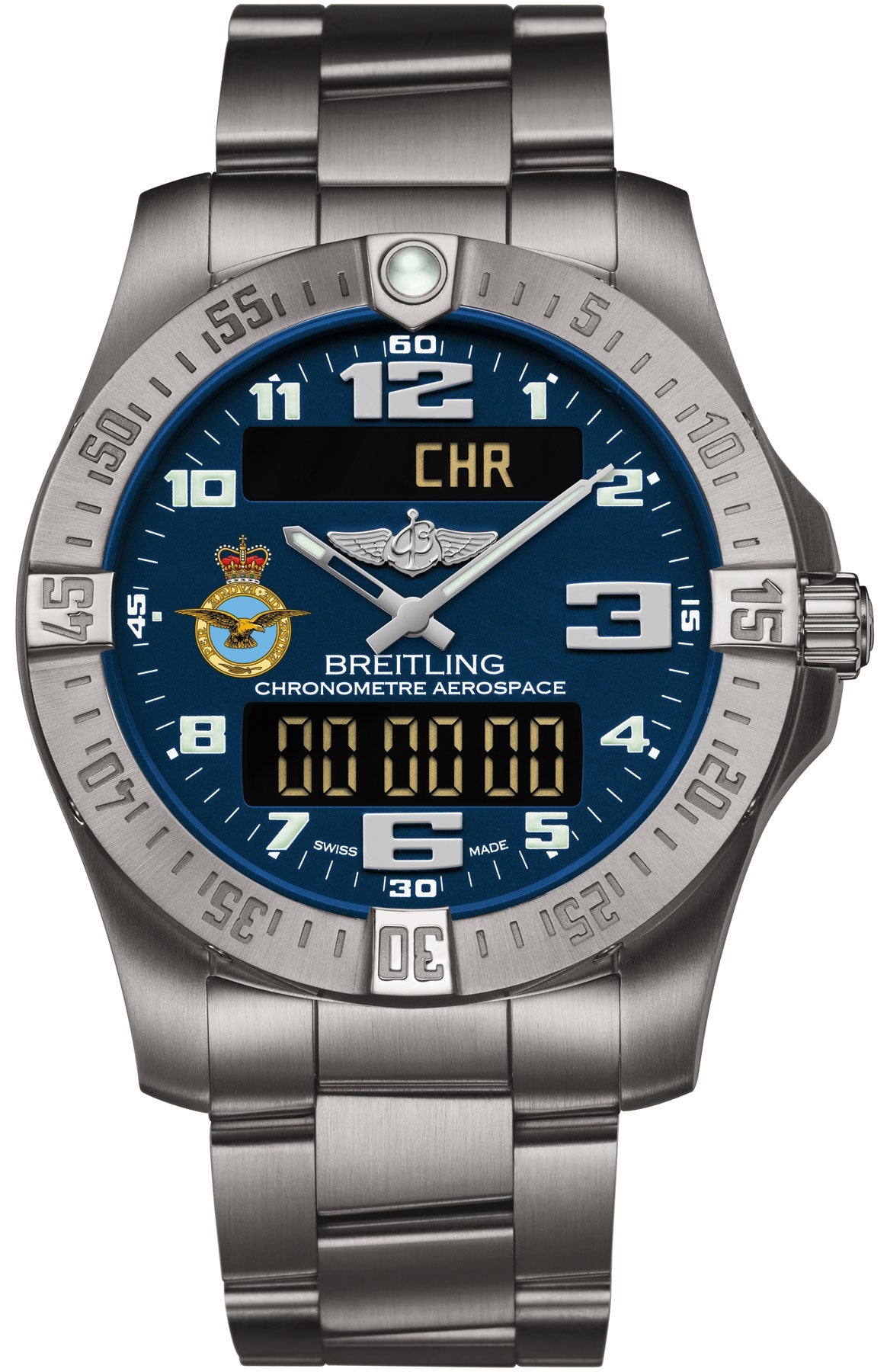Breitling Watch RAF100 Aerospace Evo Professional III Bracelet Limited Edition