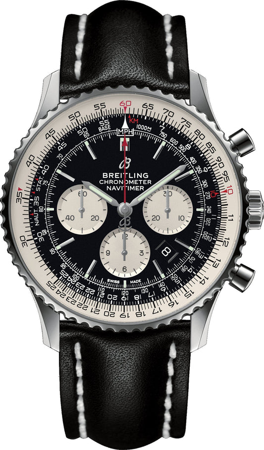Breitling Watch Navitimer 1 B01 Chronograph 46 Leather Tang Type