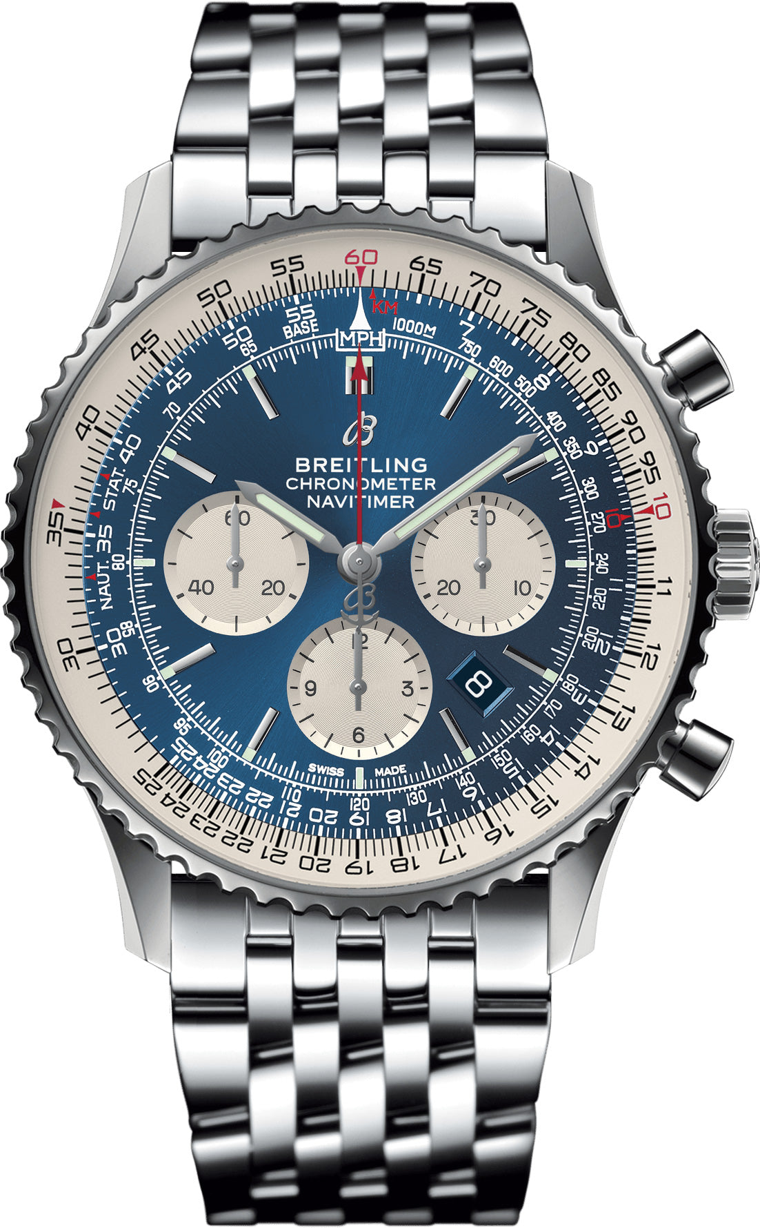 Breitling Watch Navitimer 1 B01 Chronograph 46 Navitimer Bracelet