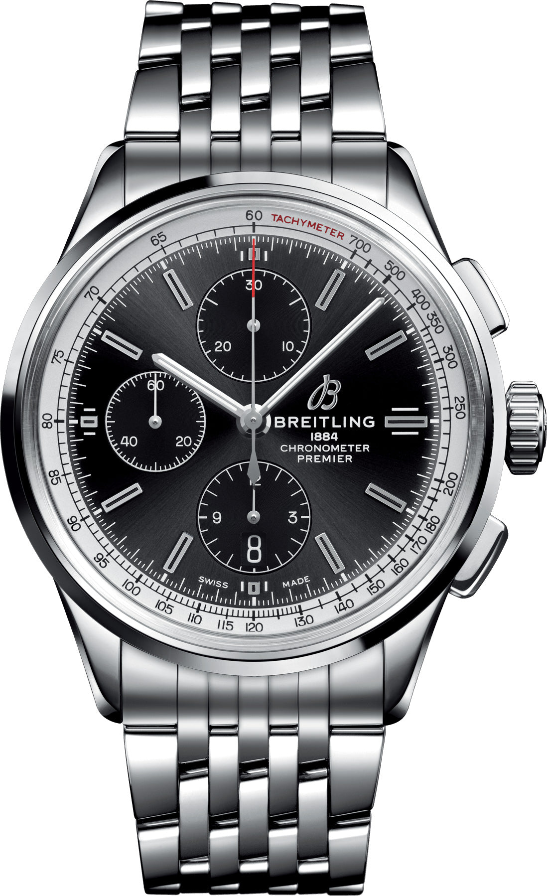 Breitling Watch Premier Chronograph 42 Steel Navitimer