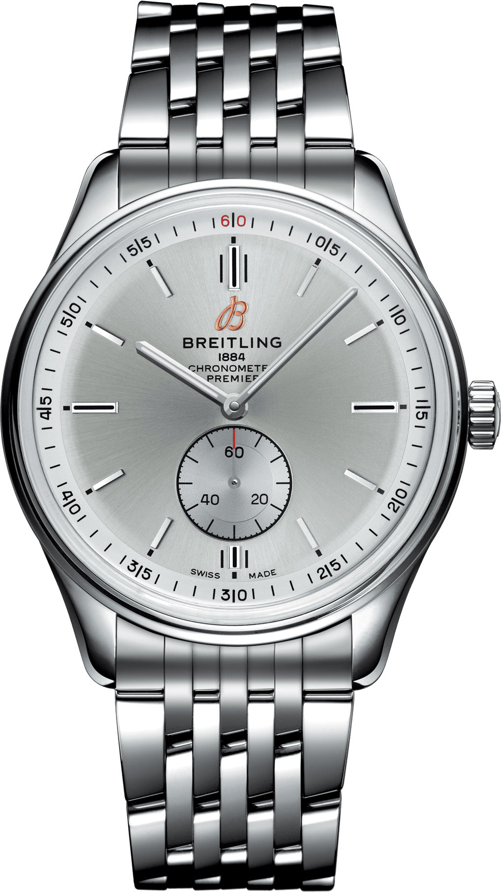 Breitling Watch Premier Automatic 40 Steel Navitimer