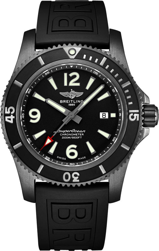 Breitling Watch Superocean Automatic 46 Blacksteel Black D