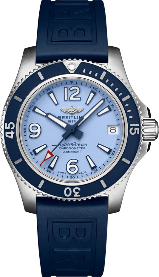 Breitling Watch Superocean Automatic 36 Blue Diver Pro III Tang Type