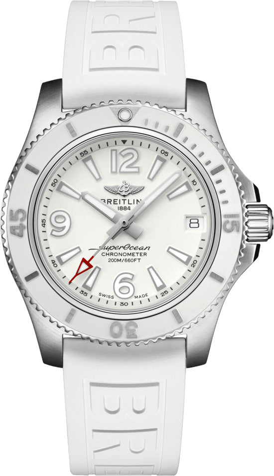 Breitling Watch Superocean Automatic 36 White Diver Pro III Tang Type