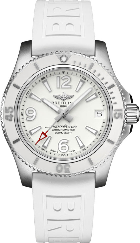 Breitling Watch Superocean Automatic 36 White Diver Pro III Tang Type
