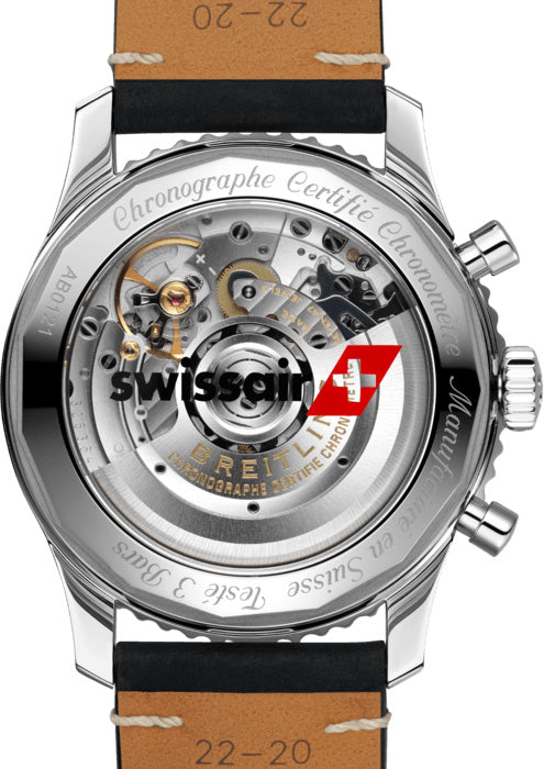 Breitling Watch Navitimer 1 B01 Chronograph 43 Airline Edition Swissair