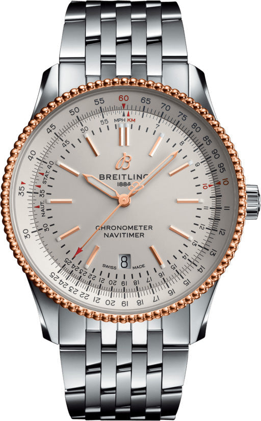 Breitling Watch Navitimer Automatic 41 Silver Navitimer Bracelet