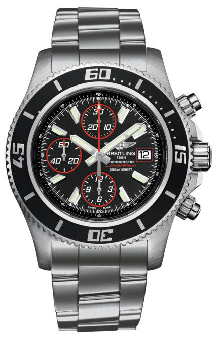 Breitling Watch Superocean Chronograph Abyss Red