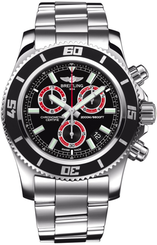Breitling Watch Superocean Chronograph M2000 Volcano Black