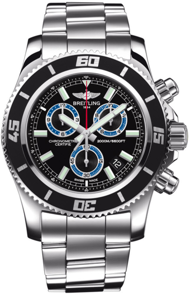 Breitling Watch Superocean Chronograph M2000 Volcano Black
