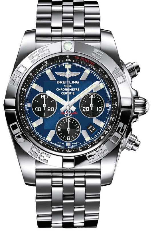 Breitling Watch Chronomat 44 Blackeye Blue