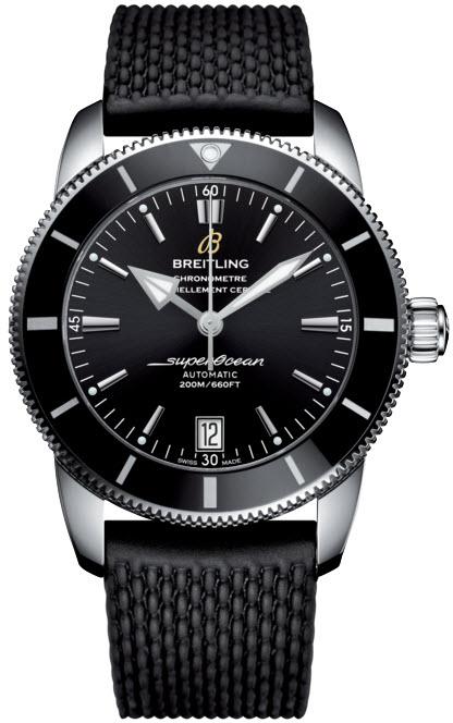 Breitling Watch Superocean Heritage II 42 Aero Classic Rubber Deployment