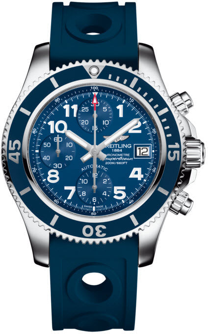 Breitling Watch Superocean Chronograph 42 Mariner Blue