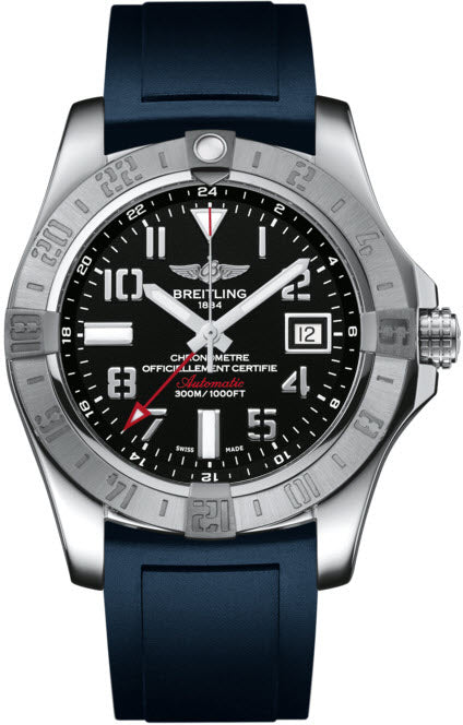 Breitling Watch Avenger II GMT Volcano Black