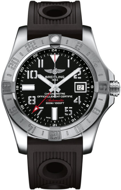 Breitling Watch Avenger II GMT Volcano Black