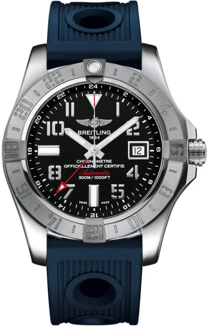 Breitling Watch Avenger II GMT Volcano Black