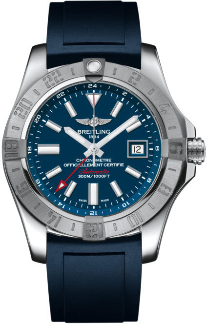 Breitling Watch Avenger II GMT Mariner Blue