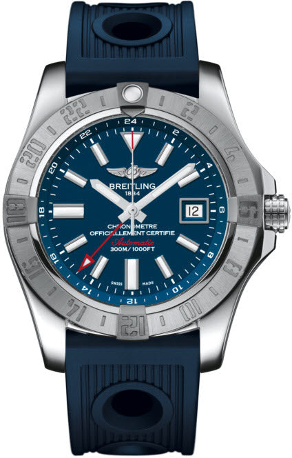 Breitling Watch Avenger II GMT Mariner Blue