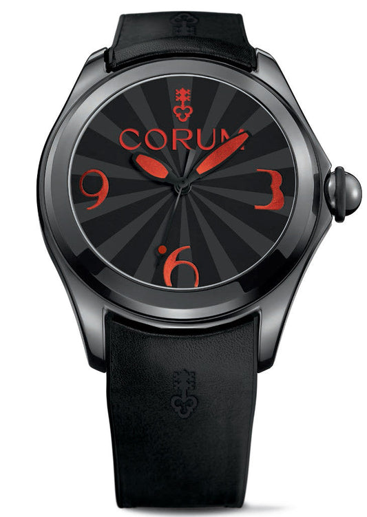 Corum Watch Bubble Superluminova Mens Black Limited Edition