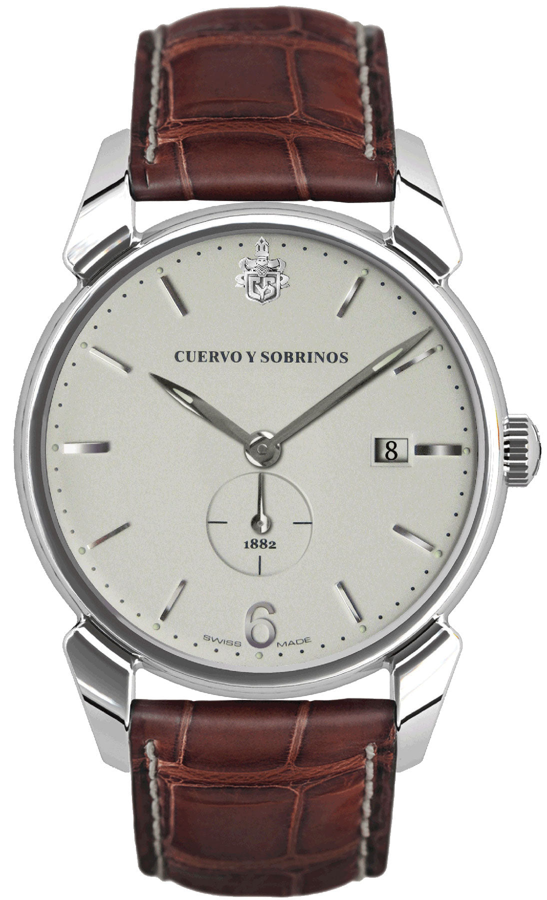 Cuervo y Sobrinos Watch Historiador Pequenos Segundos