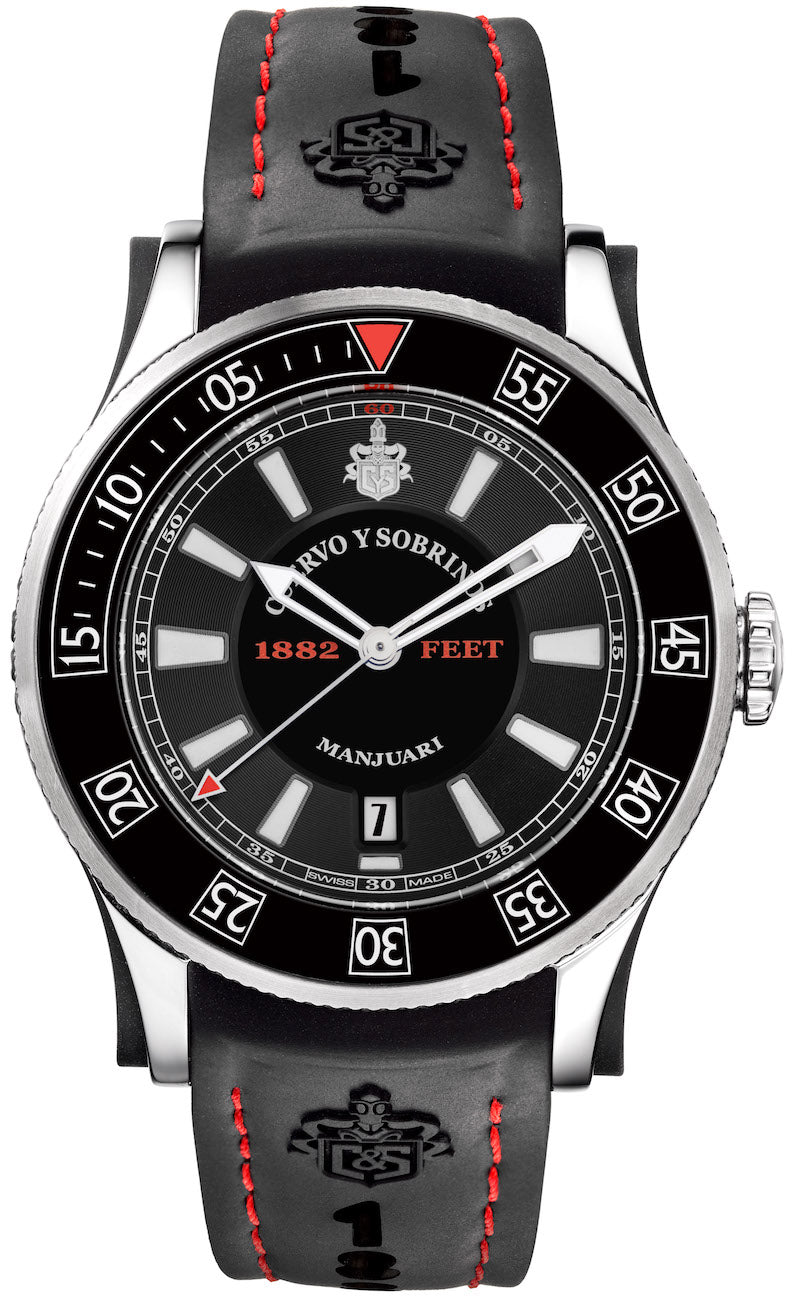 Cuervo y Sobrinos Watch Robusto Diving