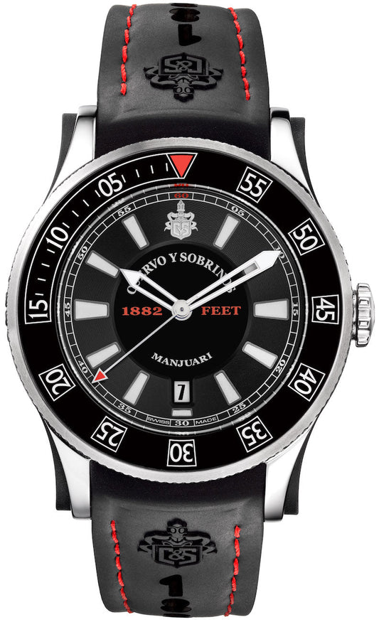 Cuervo y Sobrinos Watch Robusto Diving