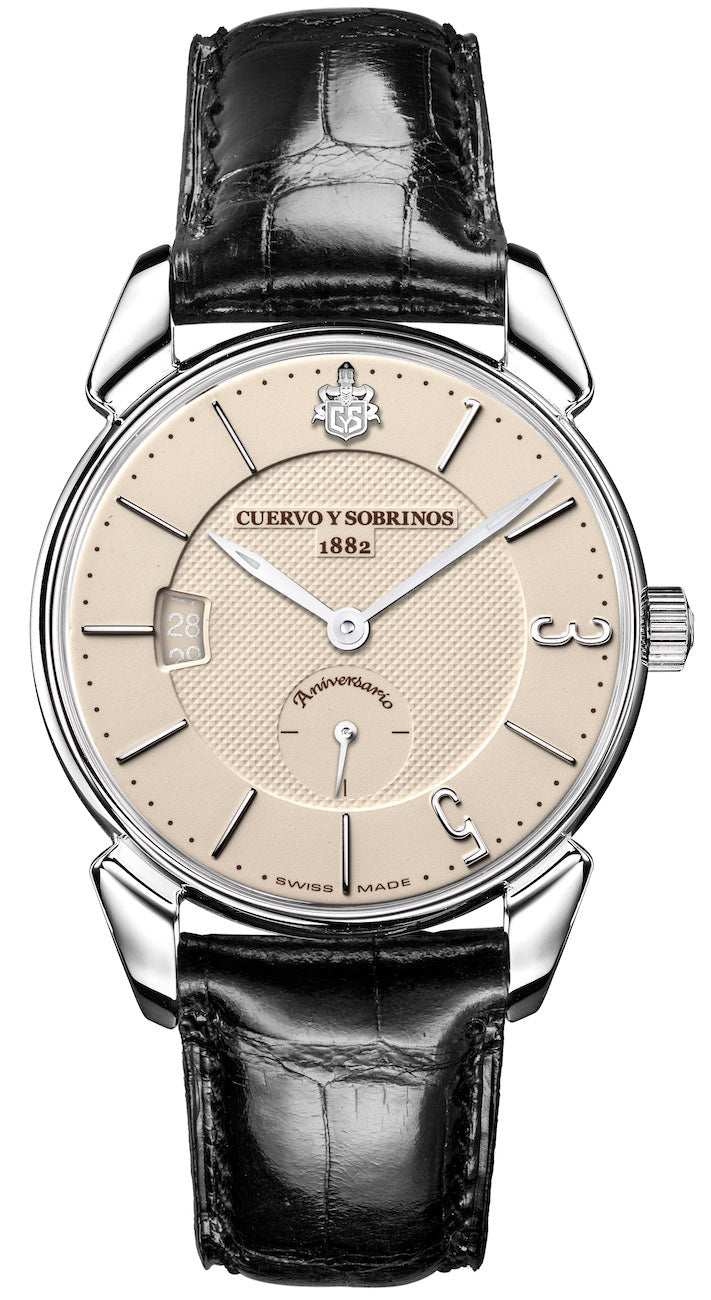 Cuervo y Sobrinos Watch Historiador Pequenos Segundos