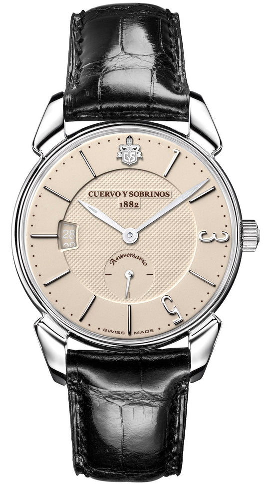 Cuervo y Sobrinos Watch Historiador Pequenos Segundos