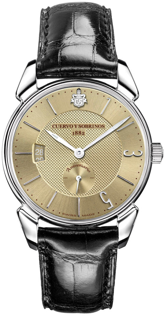 Cuervo y Sobrinos Watch Historiador Pequenos Segundos