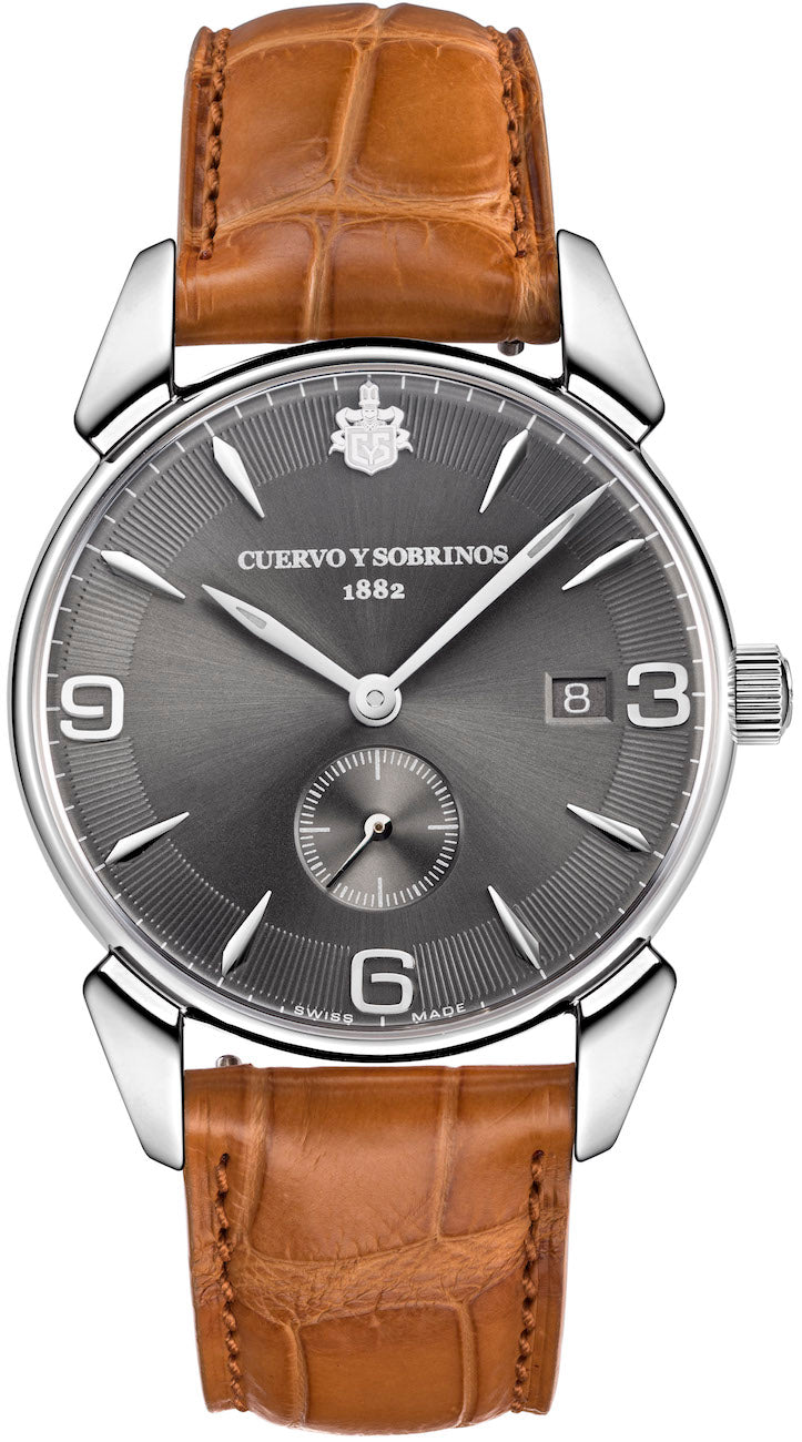 Cuervo y Sobrinos Watch Historiador Pequenos Segundos