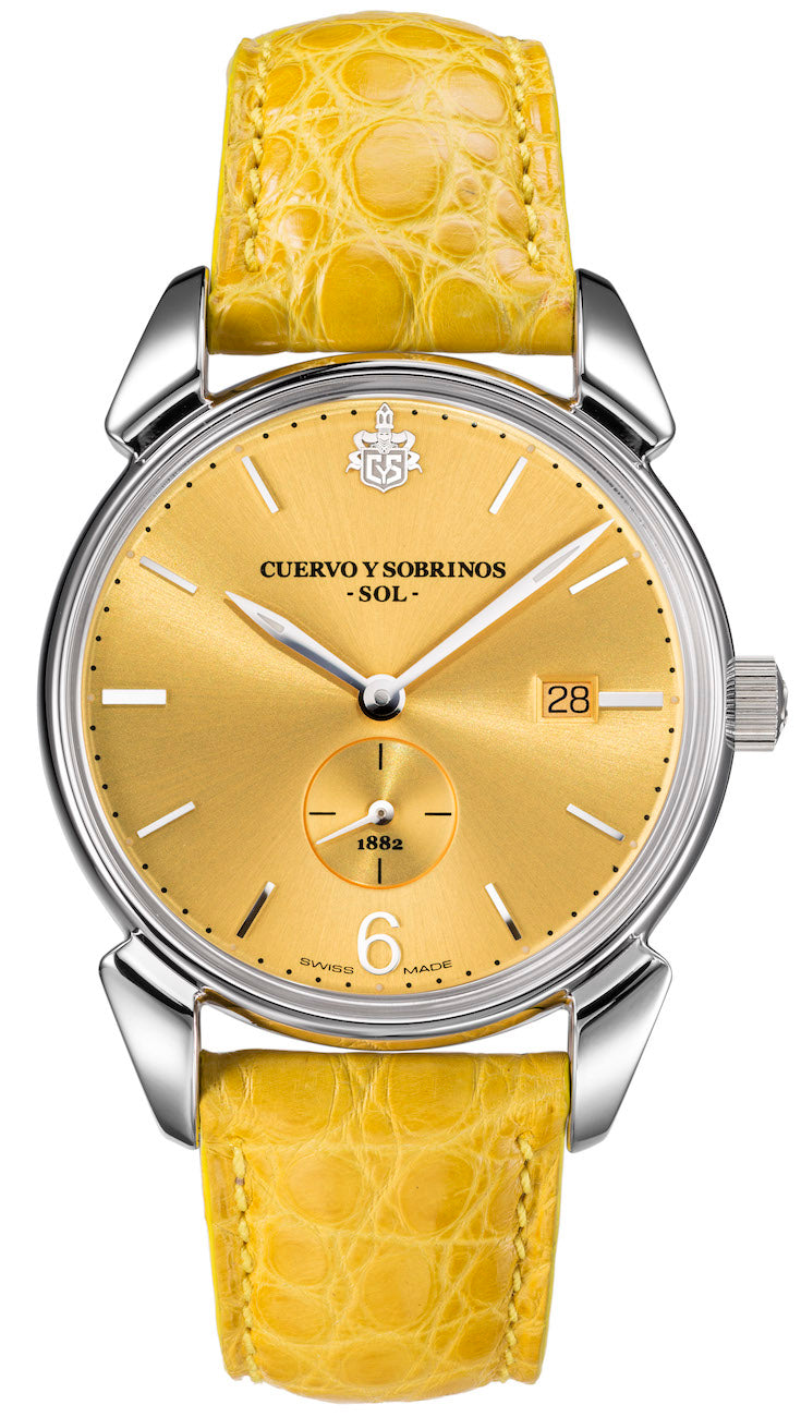 Cuervo y Sobrinos Watch Historiador Pequenos Segundos