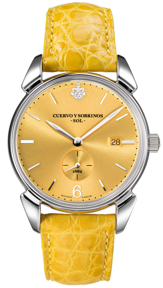 Cuervo y Sobrinos Watch Historiador Pequenos Segundos