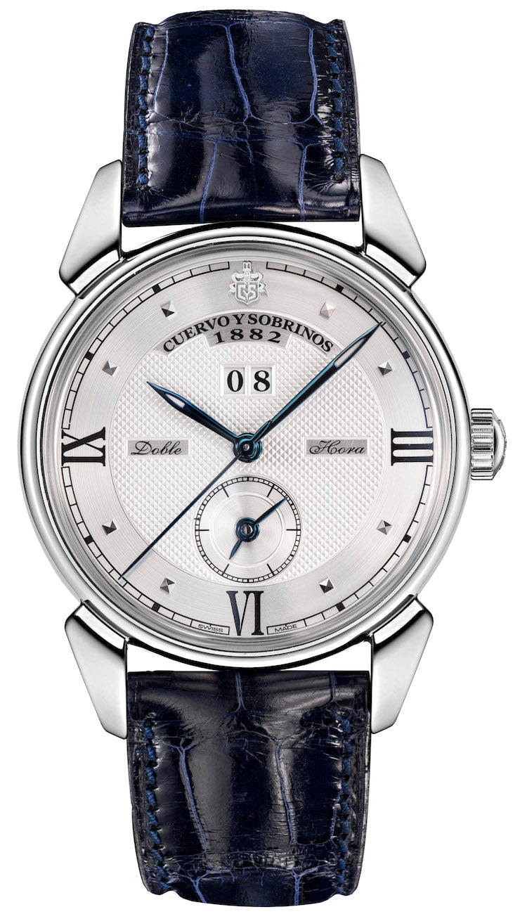 Cuervo y Sobrinos Watch Historiador Dual Time