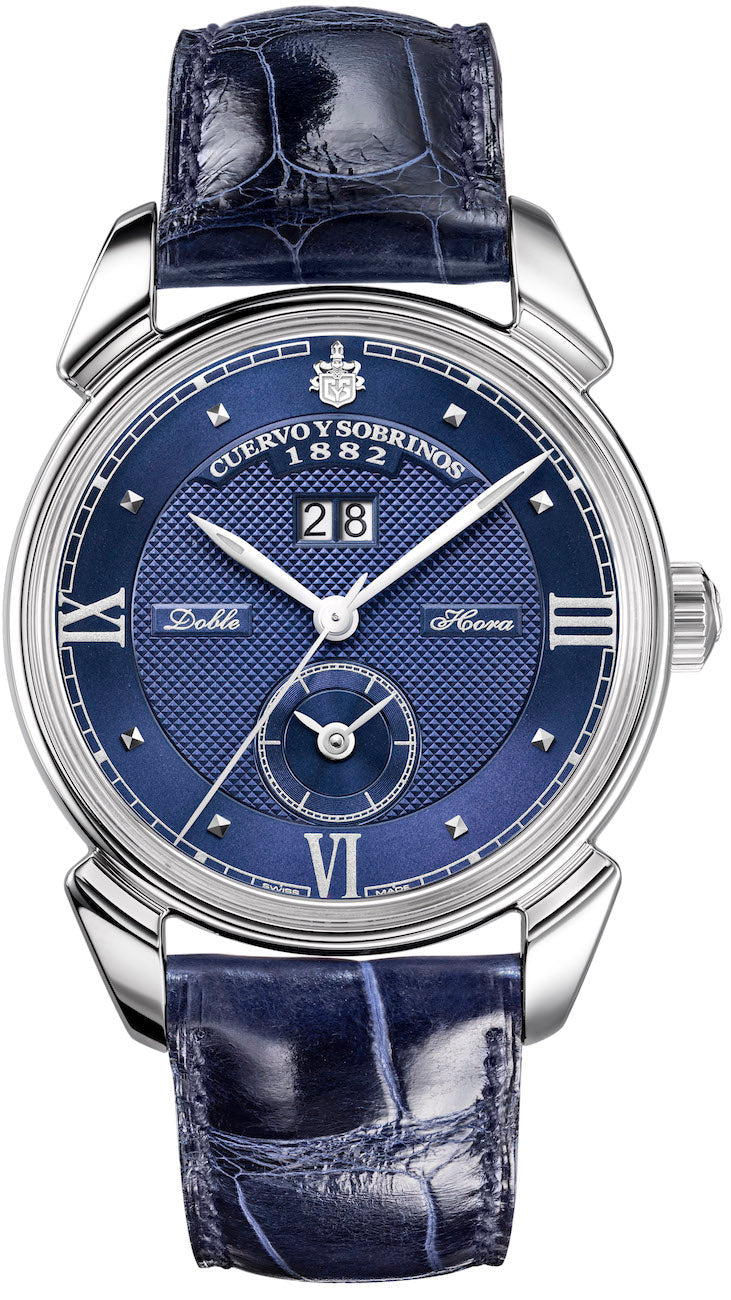 Cuervo y Sobrinos Watch Historiador Dual Time