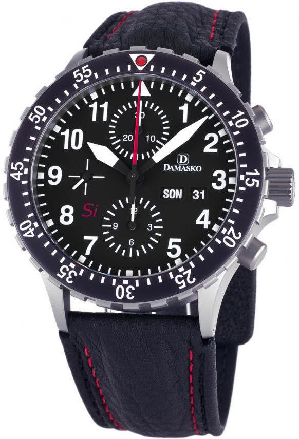 Damasko Watch DC 66 Si Leather Pin