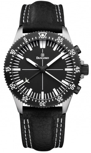 Damasko Watch DC 80 Panda Leather Pin