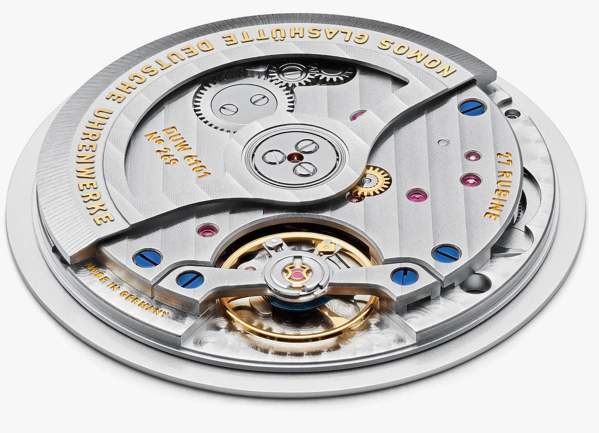 Nomos Glashutte Watch Autobahn Neomatik 41 Date Midnight Blue Sapphire Crystal