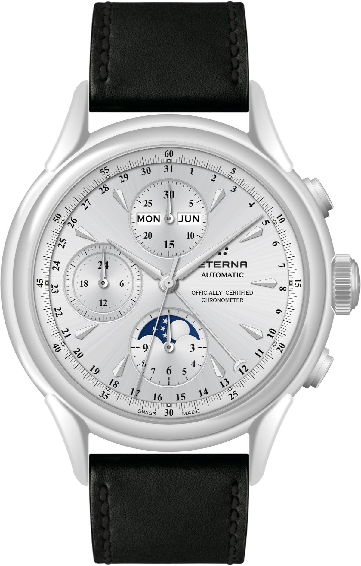Eterna Watch Heritage 1948 Gent Chronograph