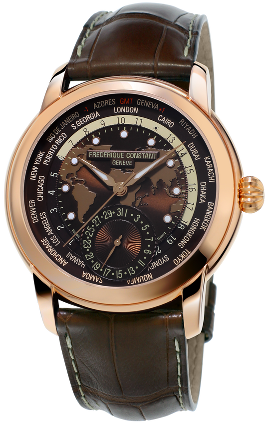 Frederique Constant Watch Classic Worldtimer Manufacture