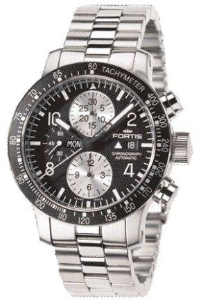 Fortis Stratoliner Chronograph Black D