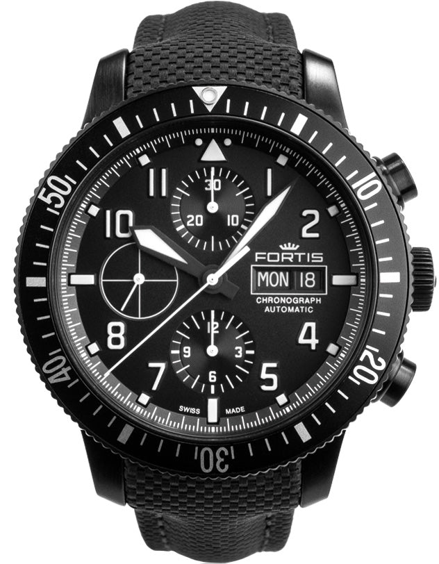 Fortis Watch Aviatis Aeromaster Mission Timer Chronograph