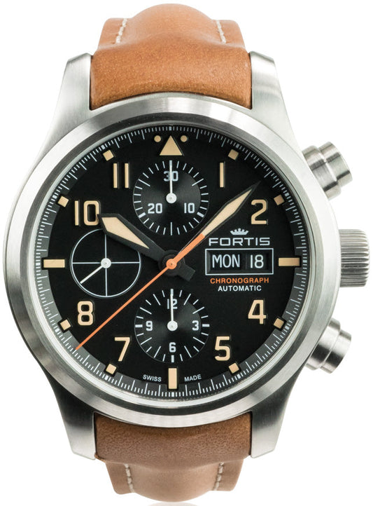 Fortis Watch Aviatis Aeromaster Old Radium Chronograph
