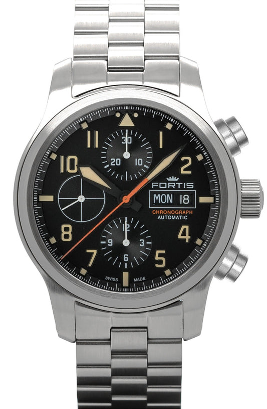 Fortis Watch Aviatis Aeromaster Old Radium Chronograph