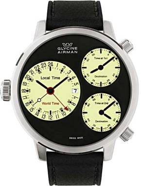 Glycine Airman 7 Crosswise Circle SL D
