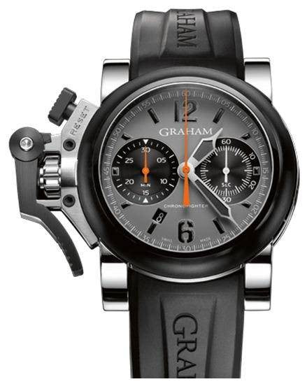 Graham Chronofighter Oversize Silver D