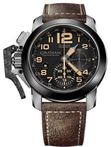 Graham Watch Chronofighter Oversize Black Sahara