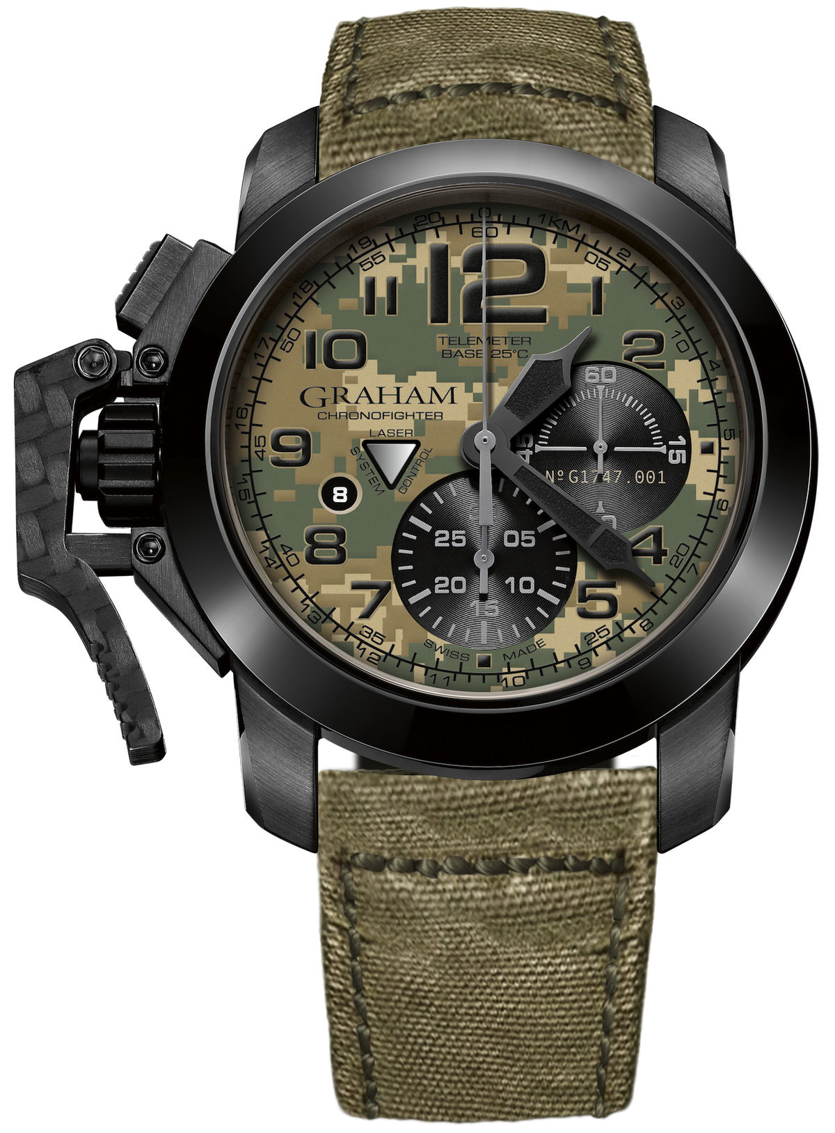 Graham Watch Chronofighter Black Arrow Digicamo