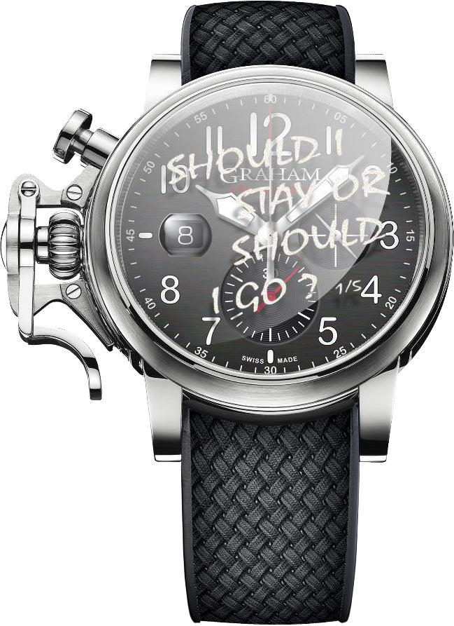Graham Watch Chronofighter Grand Vintage Graffiti Limited Edition