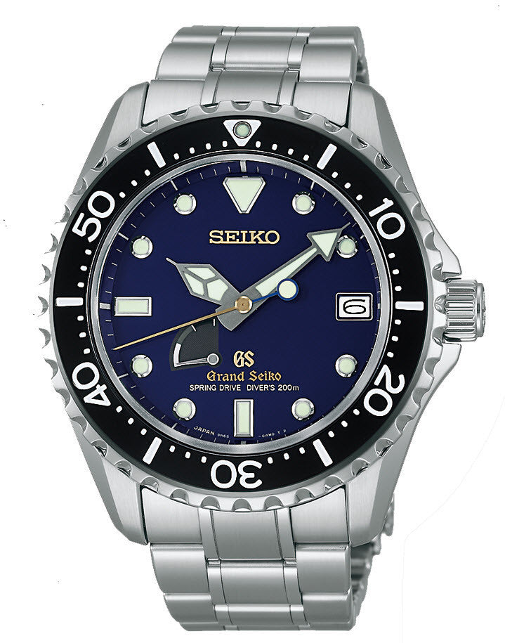 Grand Seiko Watch Spring Drive Diver Blue Limited Edition D